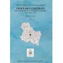 Index des contrats de mariages des études d’Auxerre pour la période 1580-1799 - Tomes 1 - 2 et 3