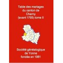 Canton de Charny (89-10) - Tome 2 - M à Z