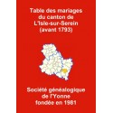 Canton de l’Isle-sur-Serein (89-18)