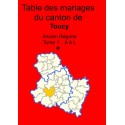 Canton de Toucy (89-33) - Tome 1 - A à L
