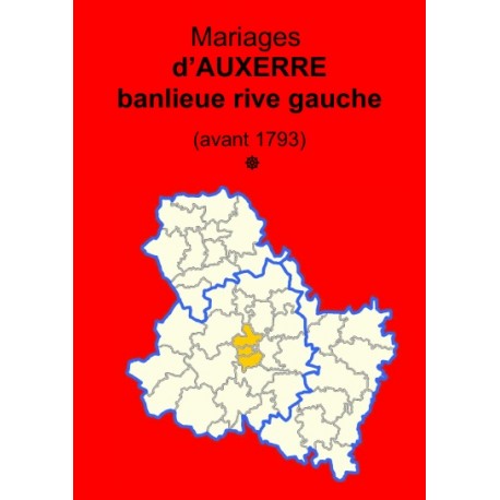 Canton d'Auxerre-banlieue (89-04) - Rive gauche