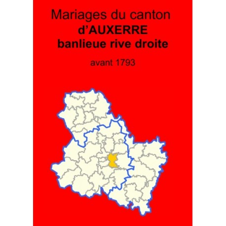 Canton d'Auxerre-banlieue (89-38) - Rive droite