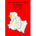 Canton de Chéroy (89-11) Tome 1 - A à L