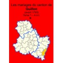 Canton de Guillon (89-17) Tome 1 - A à L