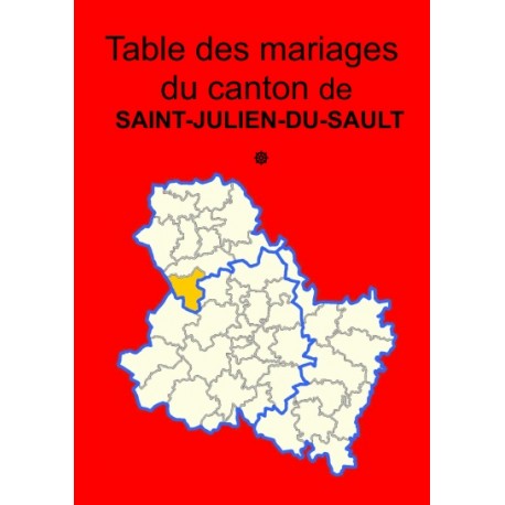 Canton de Saint-Julien-du-Sault (89-26) - Tome 1 - A à L