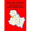 Canton de Saint-Julien-du-Sault (89-26) - Tome 2 - M à A
