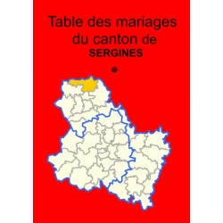 Canton de Sergines (89-31) - Tome 1 - A à L