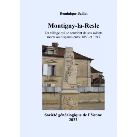 Les soldats morts ou disparus de Montigny-la-Resle