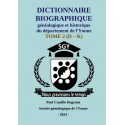 Dictionnaire biographique, généalogique et historique de l'Yonne - Tome 2 - Lettres D à K