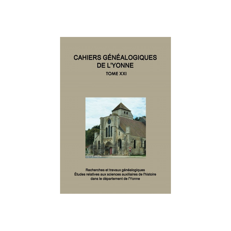 Cahier n° 21